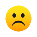 Feedback Animated Emoji Frowning Face