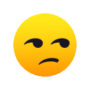 Feedback Animated Emoji Unamused Face